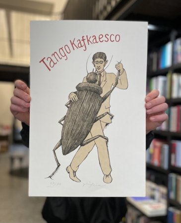 Jiří Slíva: Tango Kafkaesco ( litografie)