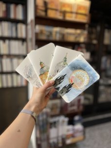 Heft - Praga - Martina Skala / vier Arten von Umschlägen