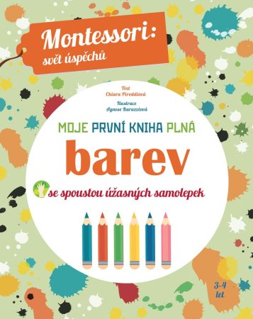 Montessori - Moje první kniha plná barev