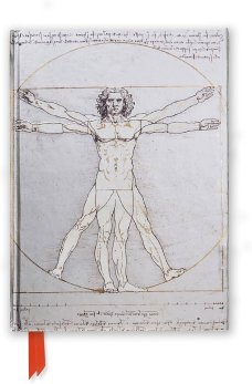 Notebook - Da Vinci Vitruvian Man