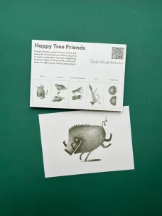 Sada pohlednic - Happy Tree Friends (390,-Kč)