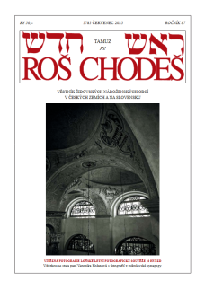 Roš chodeš 7/2025
