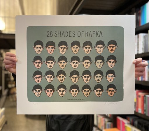 Jiří Slíva: 28 Shades of Kafka (Litography)