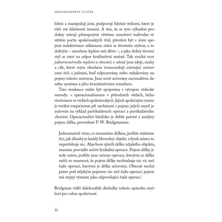 Jednorozměrný člověk