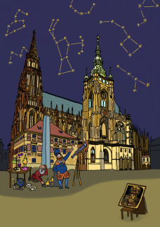 Poster – Prag A2 / zwei Motive