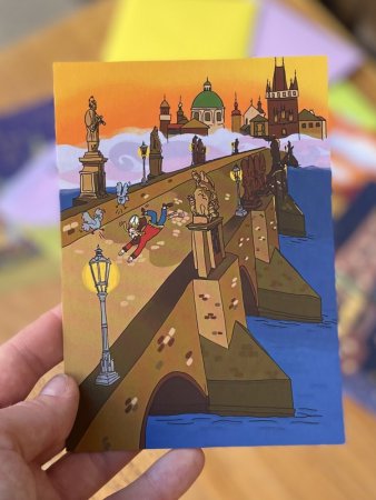Sada pohlednic - Praha