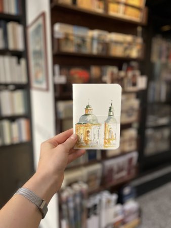 Sešit - Praha - Martina Skala - čtyři druhy obálky