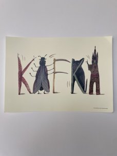 Poster A4 / Franz Kafka