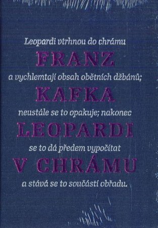 Leopardi v chrámu