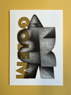 Plakát - Golem - A3 (800,-Kč)