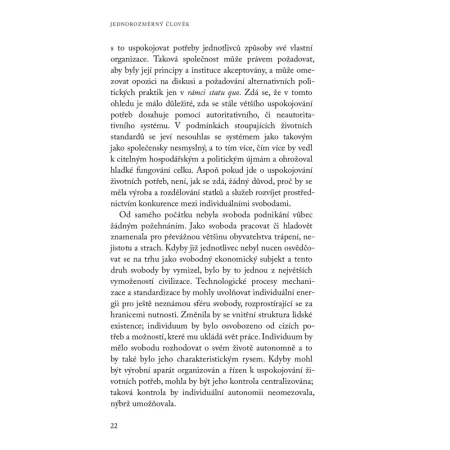 Jednorozměrný člověk