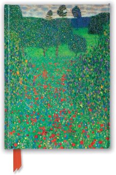 Notebook - Klimt Poppy Field